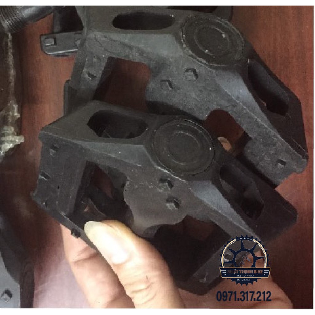 Bàn đạp xe đạp pedal xe đạp nhựa lắp xe mini xe địa hình