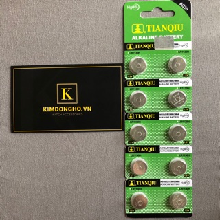 Vỉ pin 10 viên TIANQIU LR54 189 LR1130 AG10