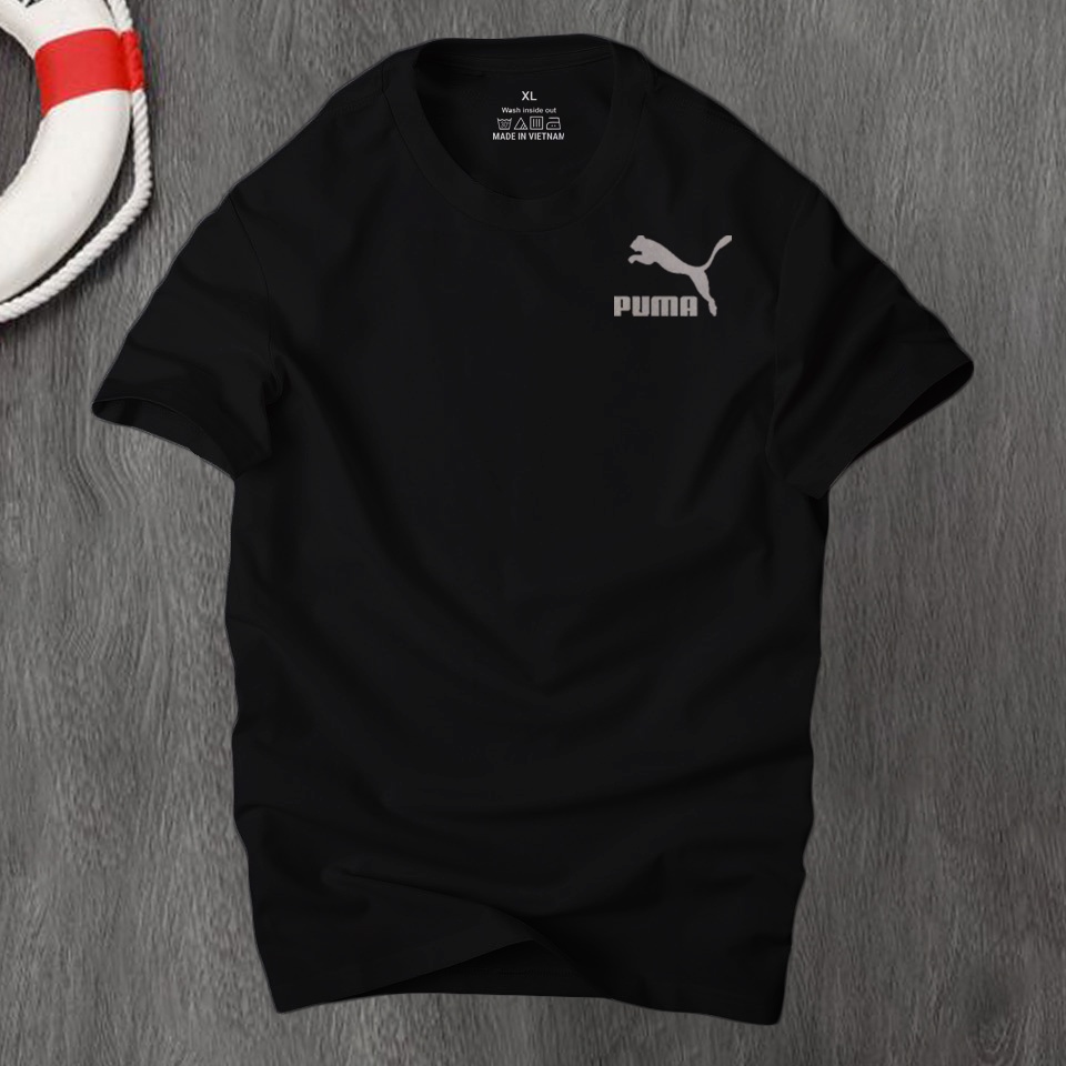 Áo phông nam in con báo cá tính , chất vải cotton mền mại thoáng mát co giãn 4 chiều tốt | ur sport