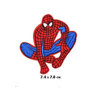 Sticker vải, patch ủi người nhện dán quần áo