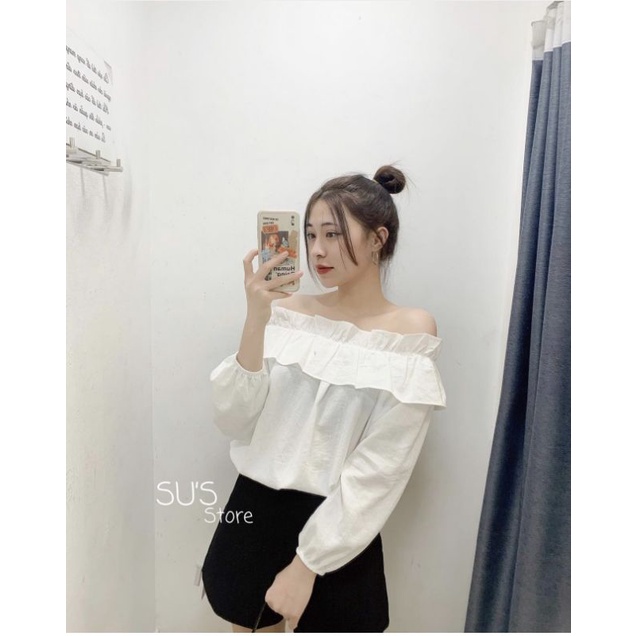 áo trễ vai tiểu thư hottren mới