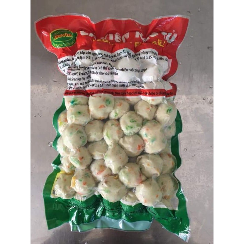 Cá viên rau củ ngon gói 500g/80 viên