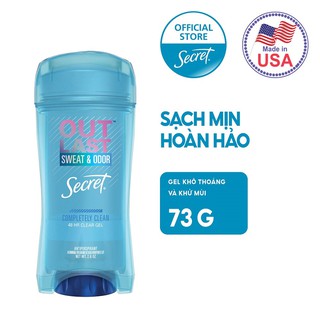 [Mã PG2112B giảm 8% đơn 199K] Gel khử mùi Secret Clear gel Completely Clean 73g