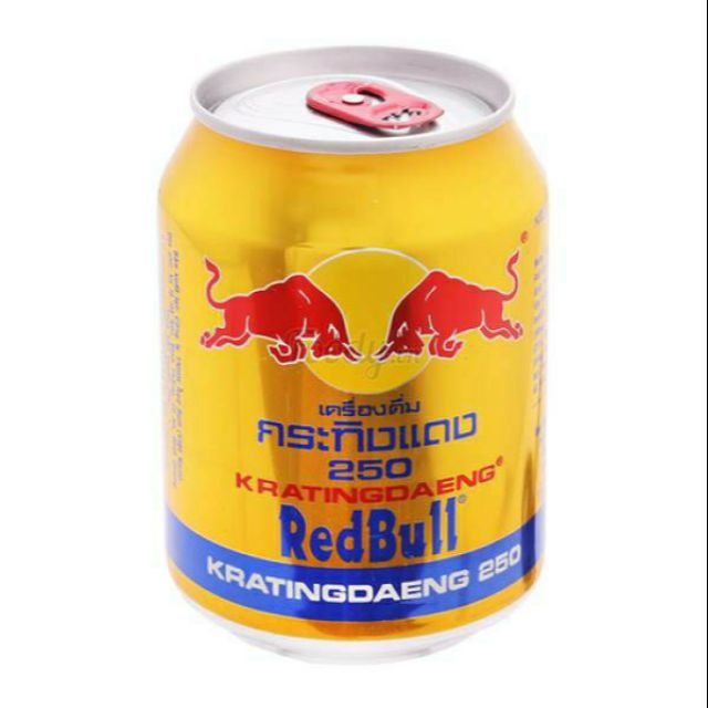 (Hàng chuẩn thái lan )nước tăng lực bò húc REDBULL thái 24lon /1 thùng