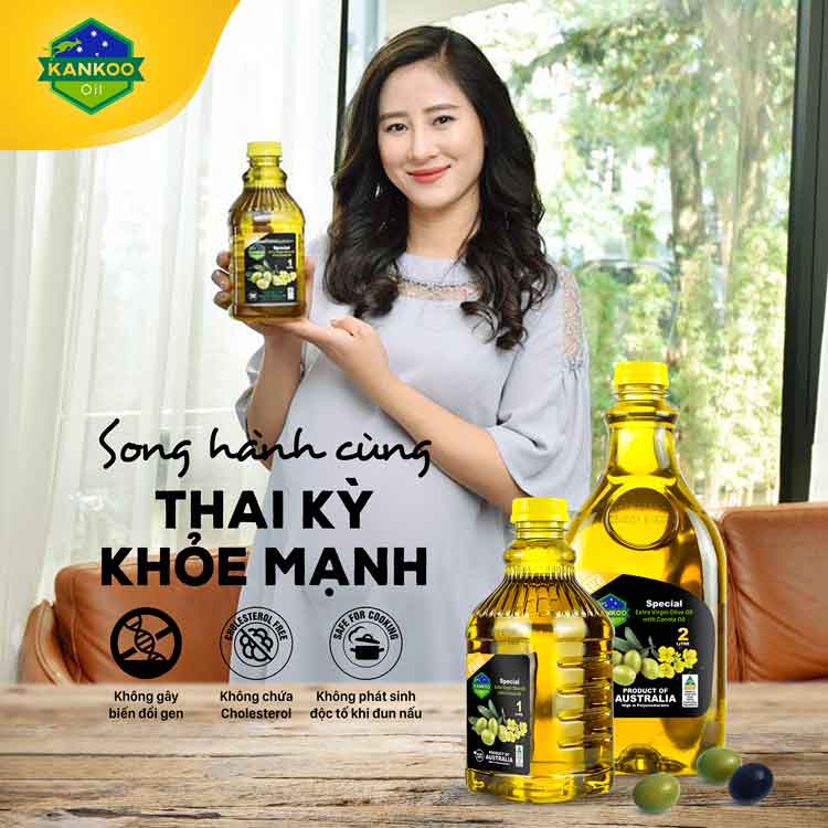 [NHẬP KHẨU ÚC] Dầu ăn hạt cải Kankoo - chai 2L