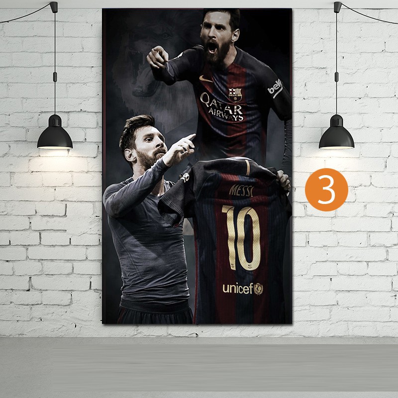 Decal dán tường Lionel Messi