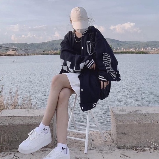 Áo Khoác Nữ, Áo Khoác Bomber Kẻ Caro TAKKEP Chất Nỉ Ngoại Siêu Hot | BigBuy360 - bigbuy360.vn