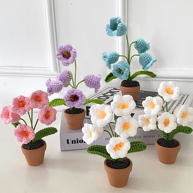 Hoa lily Nhân Tạo Để Bàn Trang Trí Nội Thất