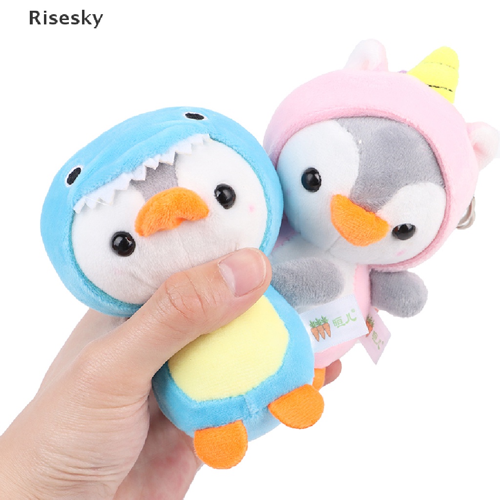 Móc Khóa Hình Chim Cánh Cụt Nhồi Bông Đáng Yêu 12CM