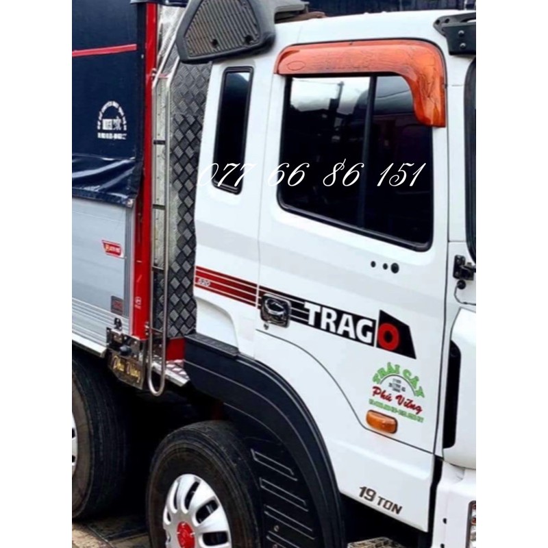 Tem Xe Tải Trago.Tem Dán Xe Tải Hyundai Trago