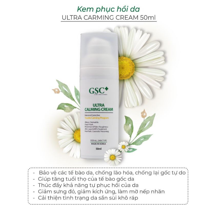 Kem Hoa Cúc Gsc+  Phục Hồi Da
