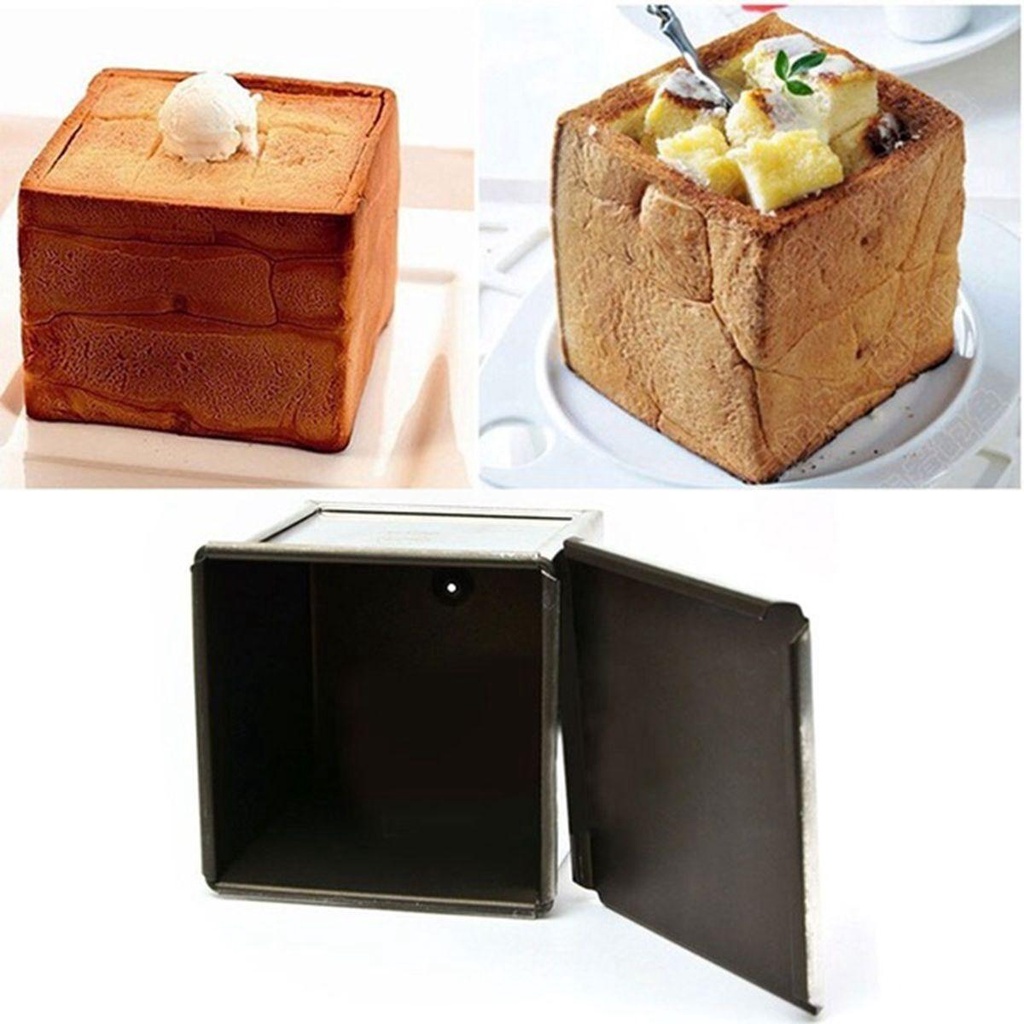 Khuôn Làm Bánh Mì Bằng Thép Không Gỉ DIY