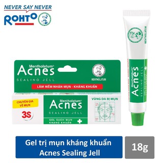 Gel ngừa mụn, kháng khuẩn Acnes Sealing Jell 18g