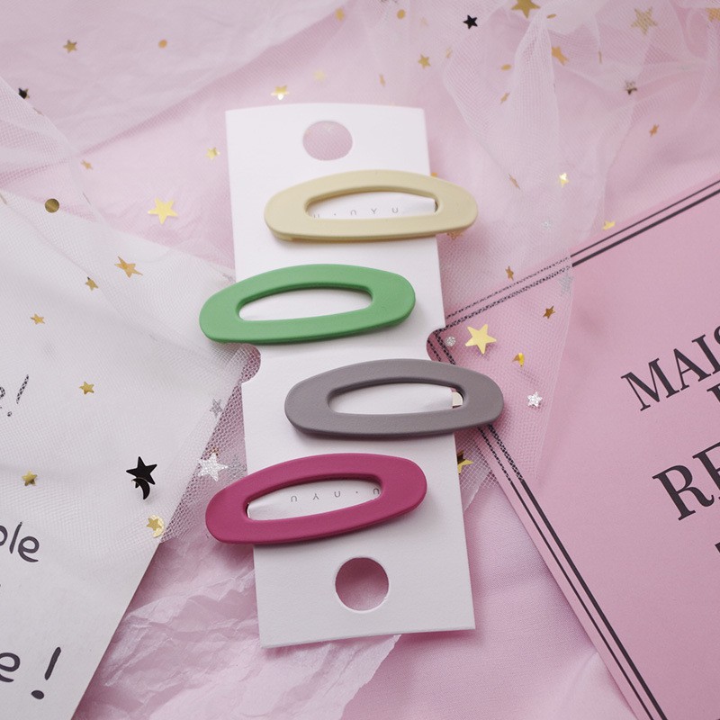 Set 4 kẹp tóc thiết kế đáng yêu xinh xắn cho bé gái