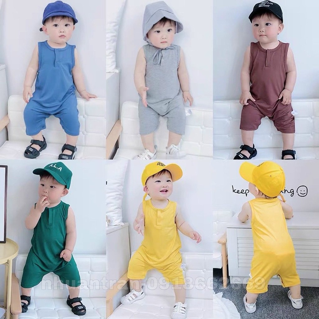 [Mã SKAMCLU8 giảm 10% cho đơn từ 100K] Body ba lỗ bé trai/ bé gái, chất thun lạnh cao cấp loại 1 size 3-13kg