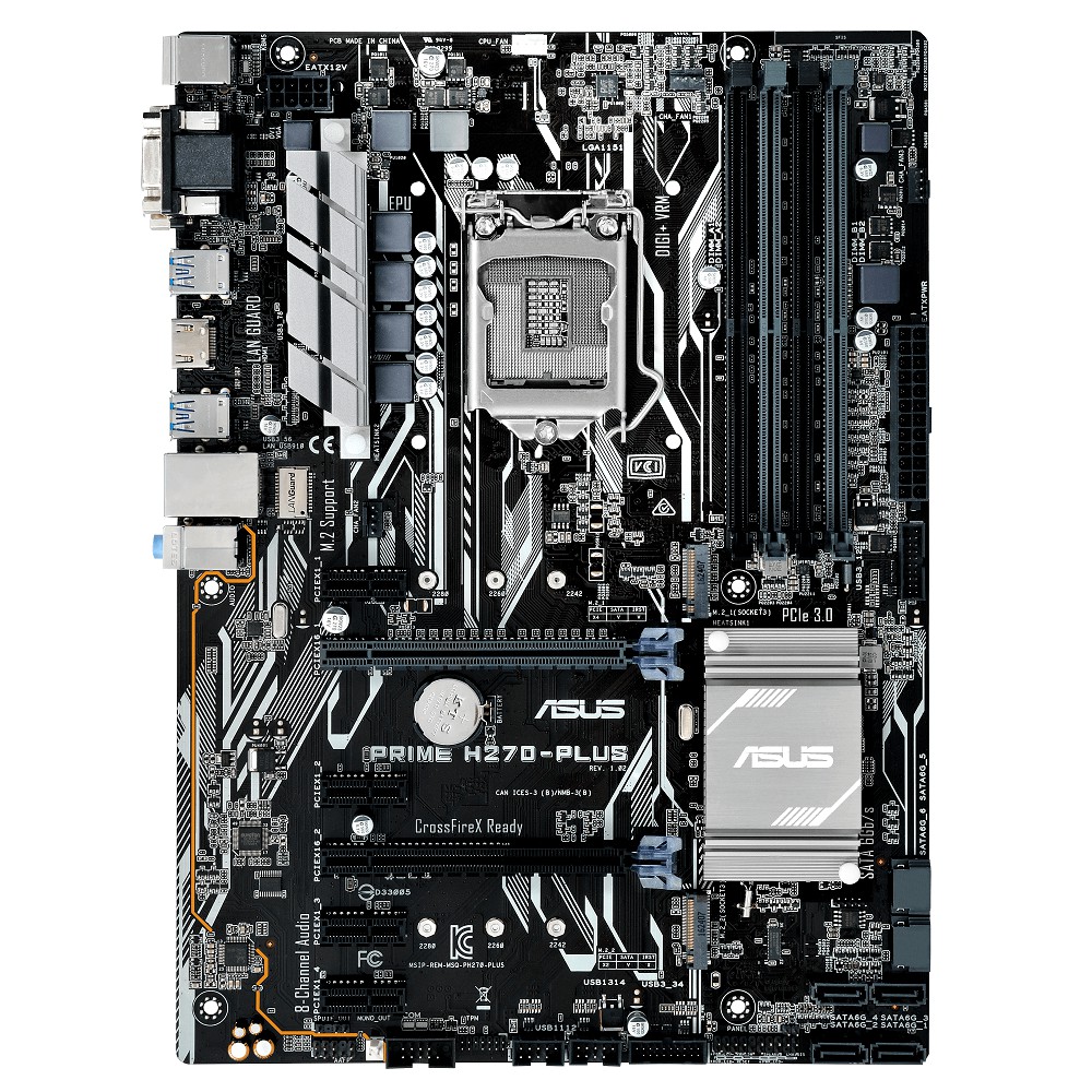 Bo mạch chủ Asus PRIME H270-PLUS hàng tháo máy nguyên bản ngon lành | BigBuy360 - bigbuy360.vn