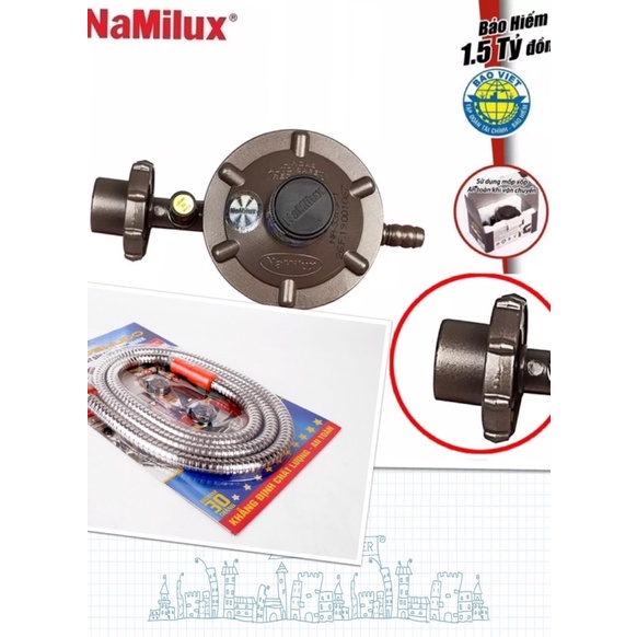 Van Gas Điều Áp Ngắt Gas Tự Động 337S, 337S/1 Namilux