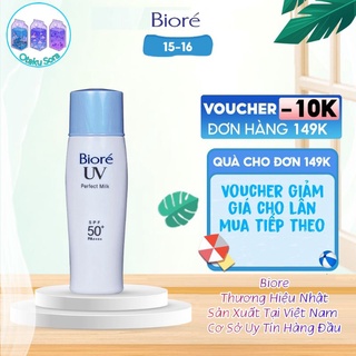 Kem chống nắng biore màu xanh đi biển 40ml