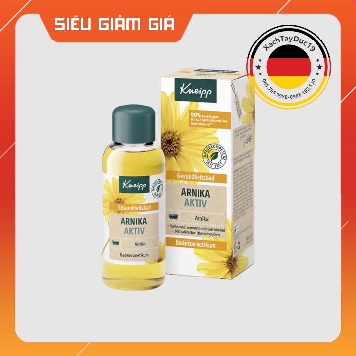 Tinh Dầu Tắm Bồn Kneipp 100ml của Đức