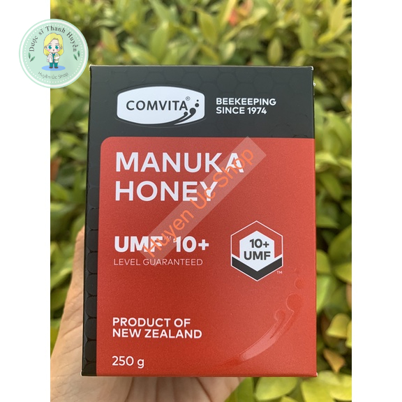 Mật ong Manuka Comvita UMF 5+ 10+ 15+ 20+ 250mg 500mg, xuất xứ Úc, hàng Chemist đủ bill giá tốt