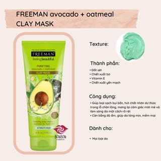 Mặt nạ FREEMAN #195k/tuýp 175ml