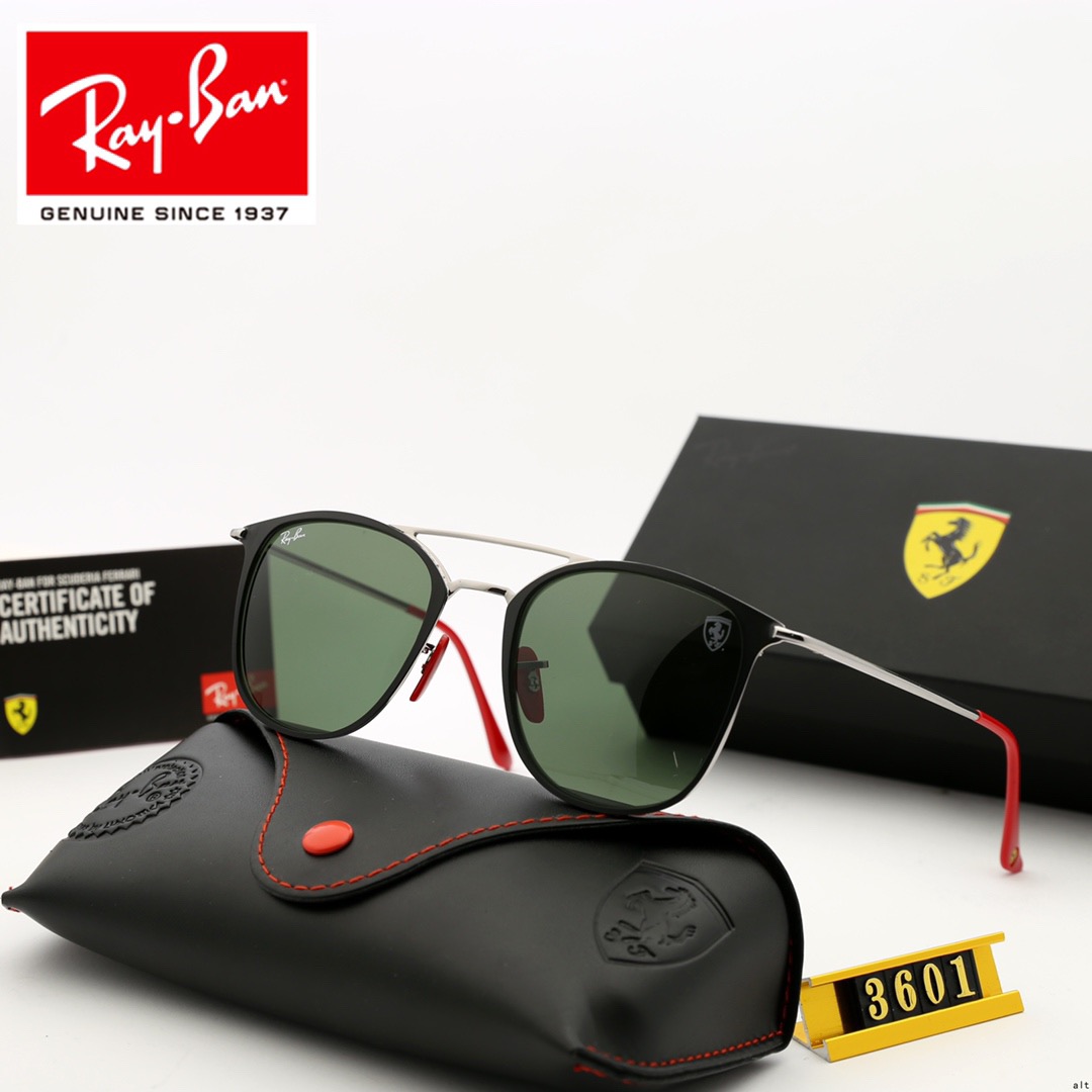 Wayfarer Ray-Ban_ chính hãng Kính râm 2021 Thời trang Hàn Quốc mới Kính râm nam nữ một mảnh Cặp đôi hợp thời trang Du lịch ngoài trời Kính râm lái xes