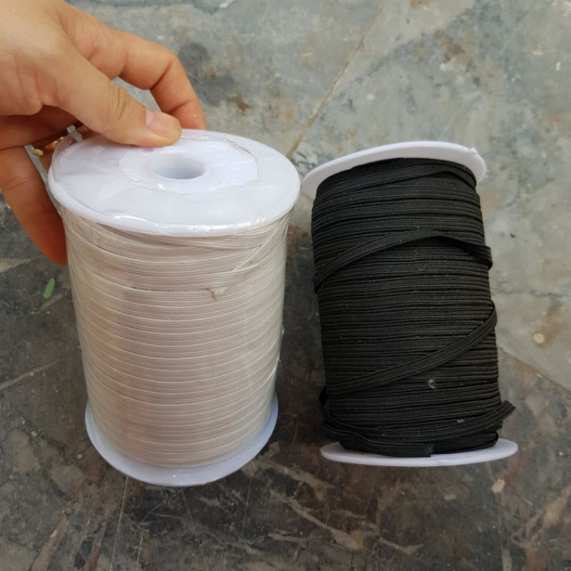 Cuộn 100 mét dây thun quần size 0.5cm chun quần áo co giãn tốt Maihoaflower