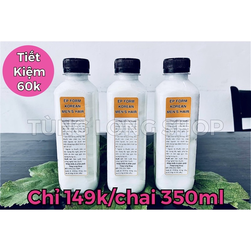 3 CHAI ÉP SIDE LÀM PHỒNG TÓC NAM 960g