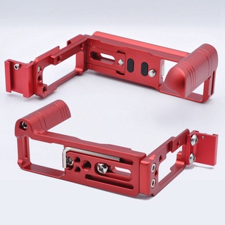 Quick Release Plate for Fujifilm XE4 X-E4 Pull-Out with Seat Mirrorless Camera Handle Vertical L-Shaped Bracket A
