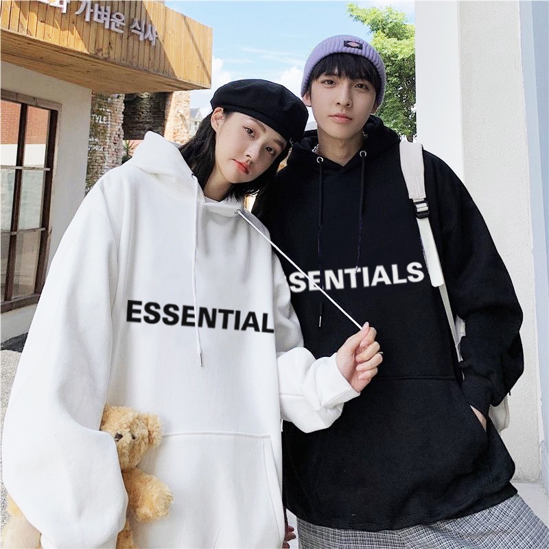 Áo Nỉ Hoodie Essentials Unisex Form Rộng 2S Clothing, Hoodie Chất Nỉ Bông Dày Có Mũ Rộng In Chữ Essentials TV5064