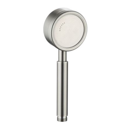 Bộ củ sen hợp kim một đường nước lạnh và tay sen INOX SUS304 tròn dày cao cấp không gỉ sét - QM.CS02.TS023B3