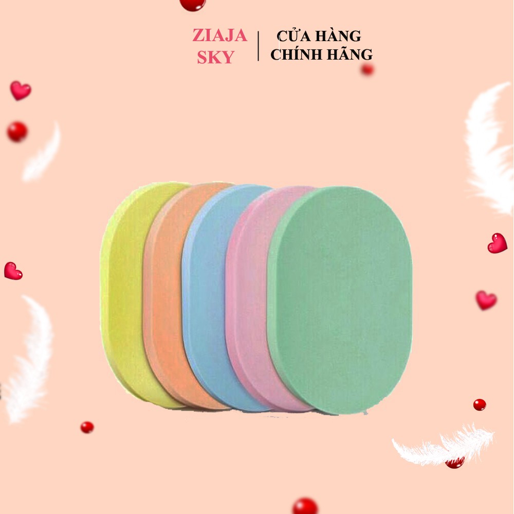 Bông Mút Bọt Biển Rửa Mặt Hình Tròn Làm Từ Rong Biển Tự Nhiên