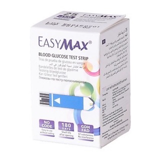 Que thử đường huyết EASY MAX ( Lọ 25 Que )