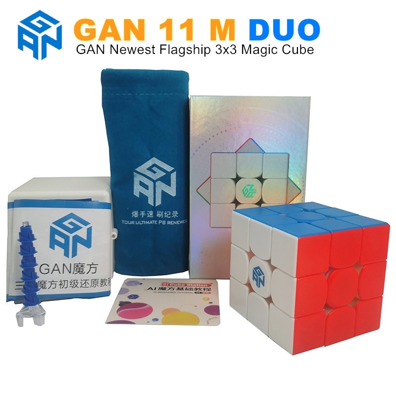 [FREESHIP] Rubik Gan 11 M DOU/PRO 2021 - Rubik 3x3 Gan có nam châm chính hãng cao cấp Flagship