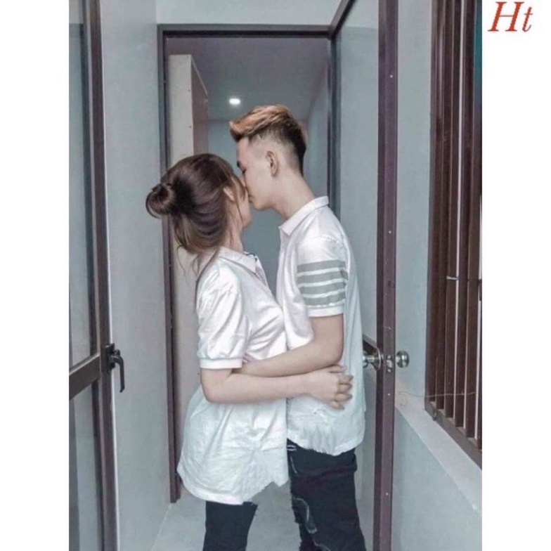 Áo polo bốn sọc tay nam nữ HT12 0421