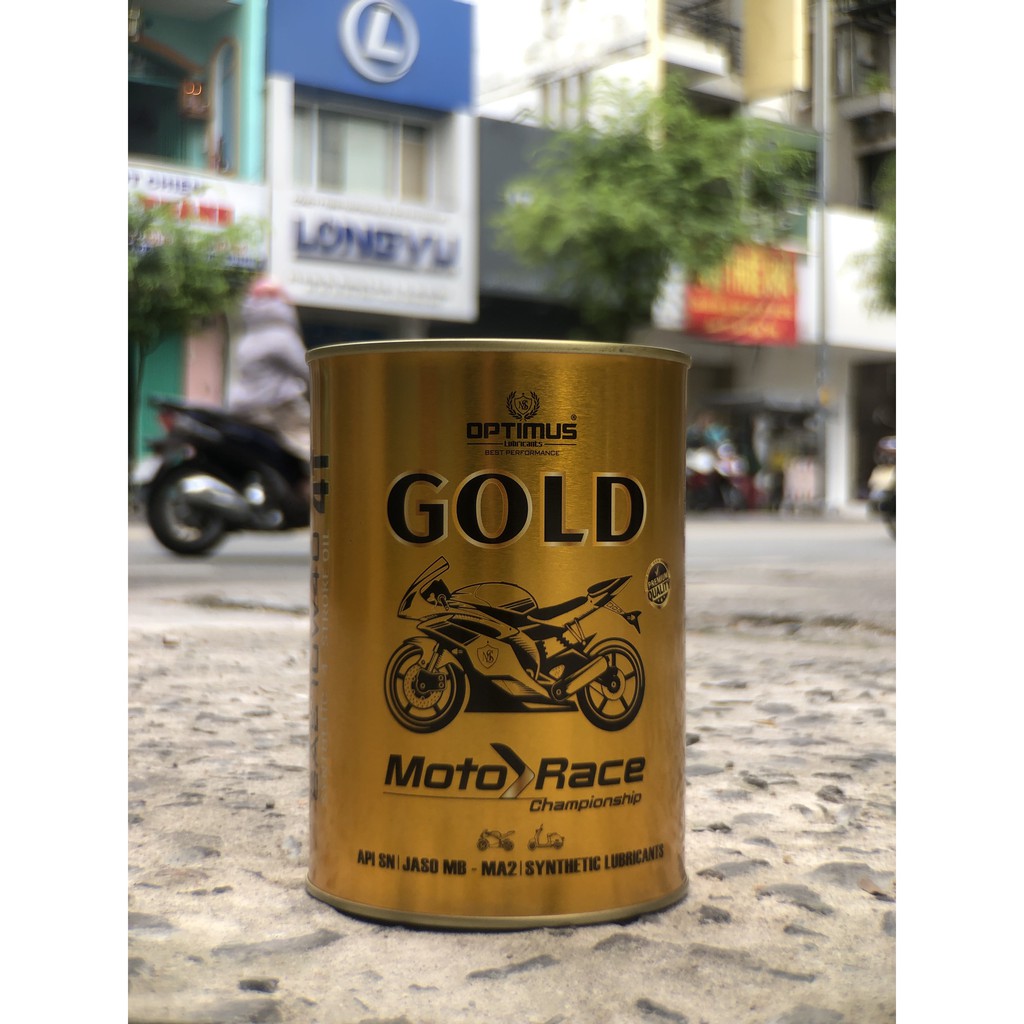 Dầu nhớt cho xe ga, xe số Optimus Gold