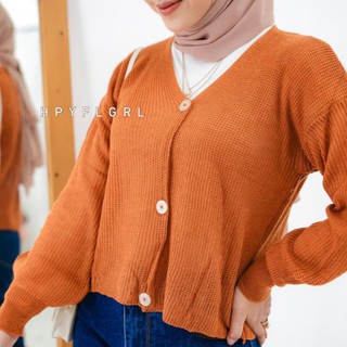 Áo Len CROP Top Bilona