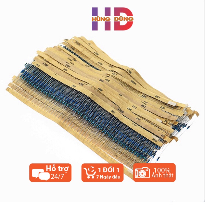 Điện Trở 330K 470K 390K 300K 270K 240K 200K 150K 120K 100K 91K 82K 75K 68K 62K 56K 50K 47K 39K ohm 1