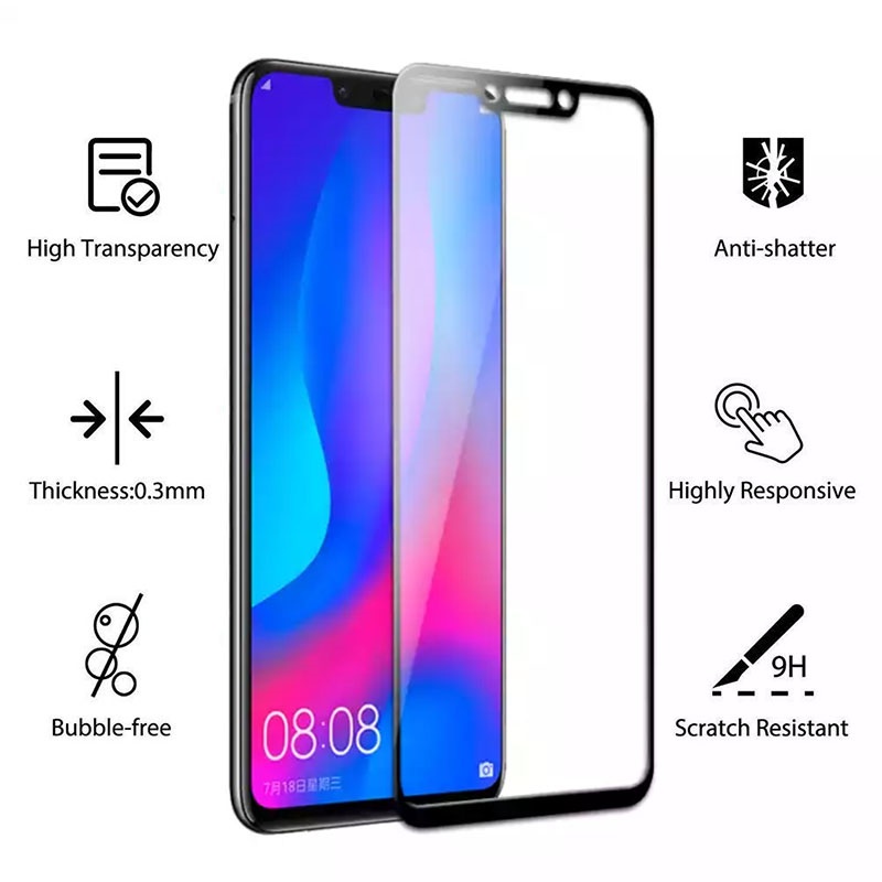 Kính Cường Lực 9d Bảo Vệ Toàn Màn Hình Cho Samsung A510 A310 A5 A3 2016 A720 A520 A7 A5 2017 A920 A750 A730 A530 A6 A7 A8 A9S Plus 2018