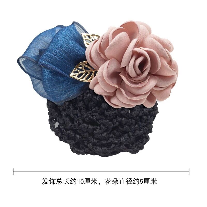 Kẹp Tóc Hình Nơ Phối Lưới Thời Trang Hàn Quốc Cho Nữ