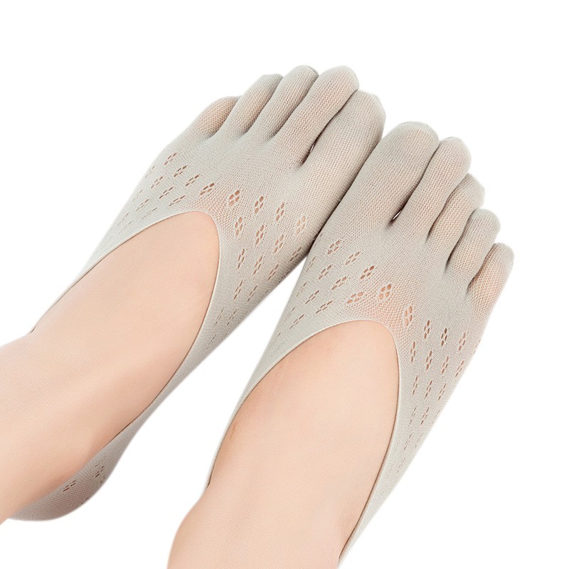 Vớ lưới xỏ ngón thoáng khí chống trượt cho nữ