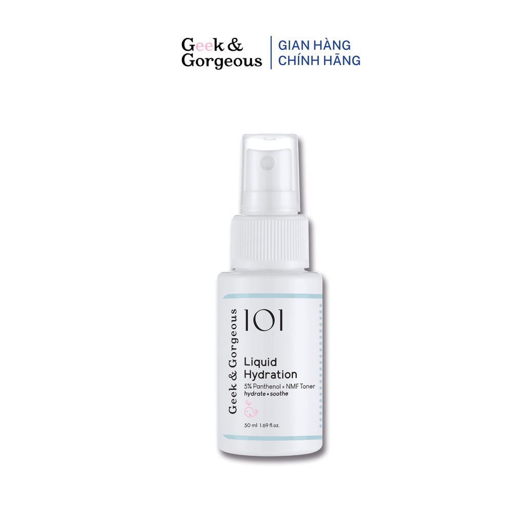 Toner Dưỡng Ẩm, Làm Dịu Geek&Gorgeous Liquid Hydration 110ML