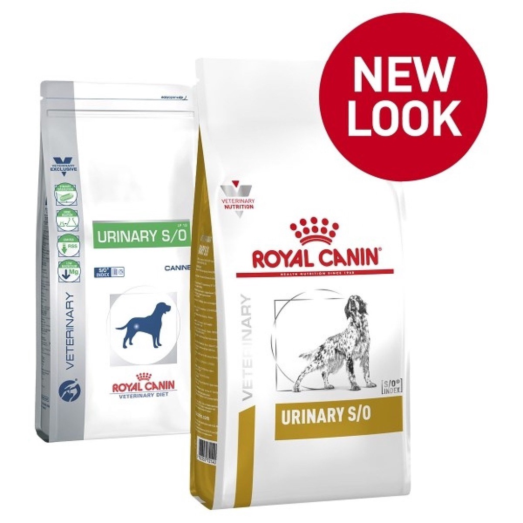 [2kg] Hạt Royal Canin Urinary S/O Cho Chó Sỏi Thận