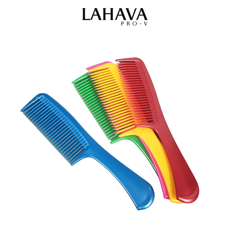 Lược chải tóc gội đầu gỡ rối tóc nhiều màu giá rẻ LAHAVA PK10