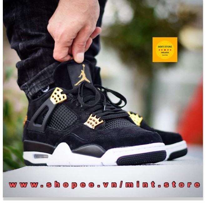 Xả hàng giá rẻ -  | Ảnh cận cảnh | Giày Sneaker Jordan 4 Royalty ^