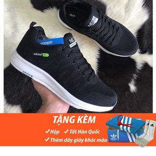 [FREE SHIP + FULL BOX]  Giày NEO đen trắng nam nữ giá rẻ
