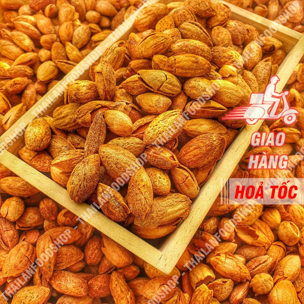 Hạnh Nhân Rang Bơ Vỏ Mỏng Túi 1Kg