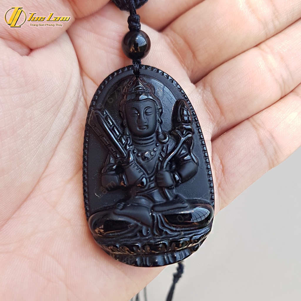 Mặt dây chuyền phật bản mệnh hư không tạng bồ tát dành cho người Tuổi Sửu - Tuổi Dần