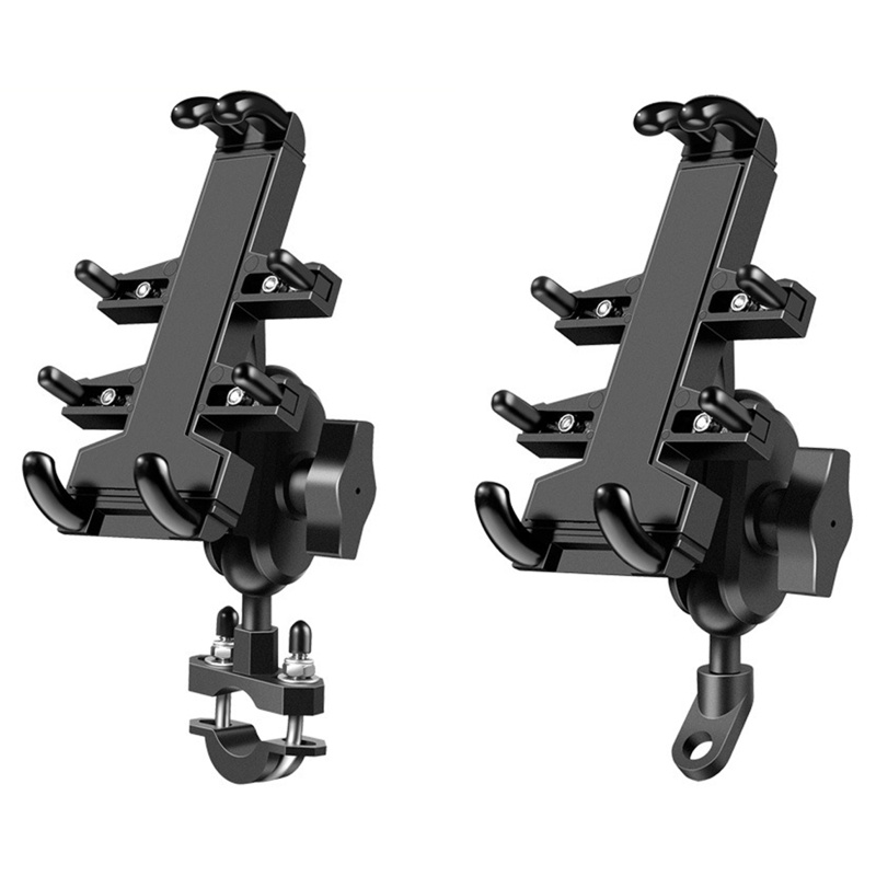 Giá Đỡ Điện Thoại Gắn Tay Lái Xe Đạp / Xe Máy Bằng Nhôm 4.7-7.2inch A01