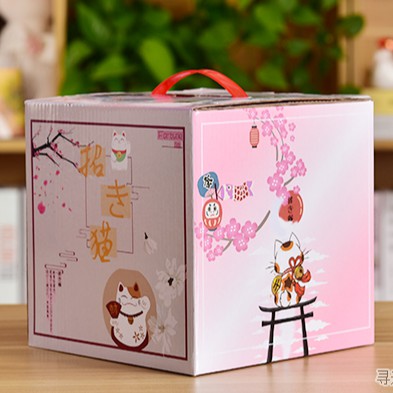 Mèo Thần Tài Gốm Sứ Cầu Tài Phát Lộc Size 11